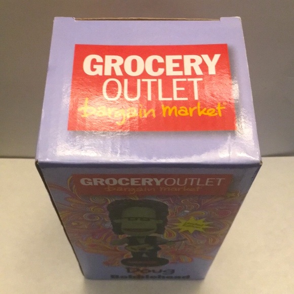 Grocery Outlet Bobleheads Lot of 2 Limited Edition Figurines New in Box NIB NWT - Picture 4 of 8